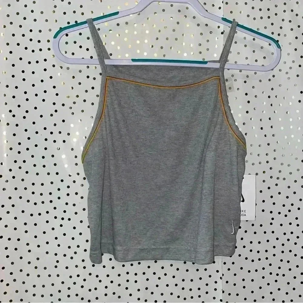Nike Yoga Grey Top NWT